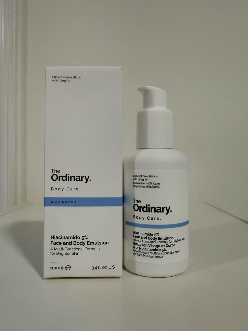 The Ordinary Body Care Niacinamide 5% Face And Body Emulsion 100ml/3.4 fl oz New